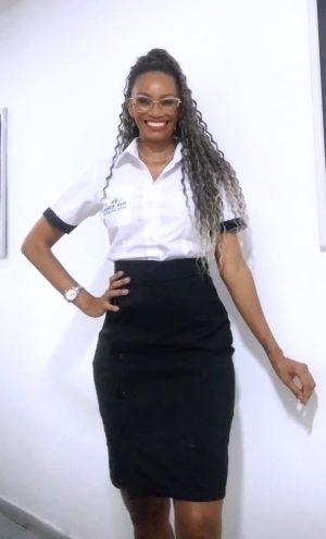 Conjunto Social Blusa & Saia Feminina Duo - Referência: 125