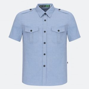 Camisa Azul Mescla Infantil
