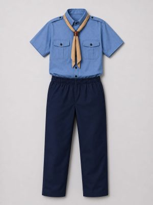 Conjunto de Uniforme Escoteiro Tradicional - infantil