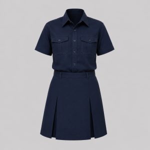 Conjunto de Uniforme Escoteiro Feminino – Azul-Marinho - infantil